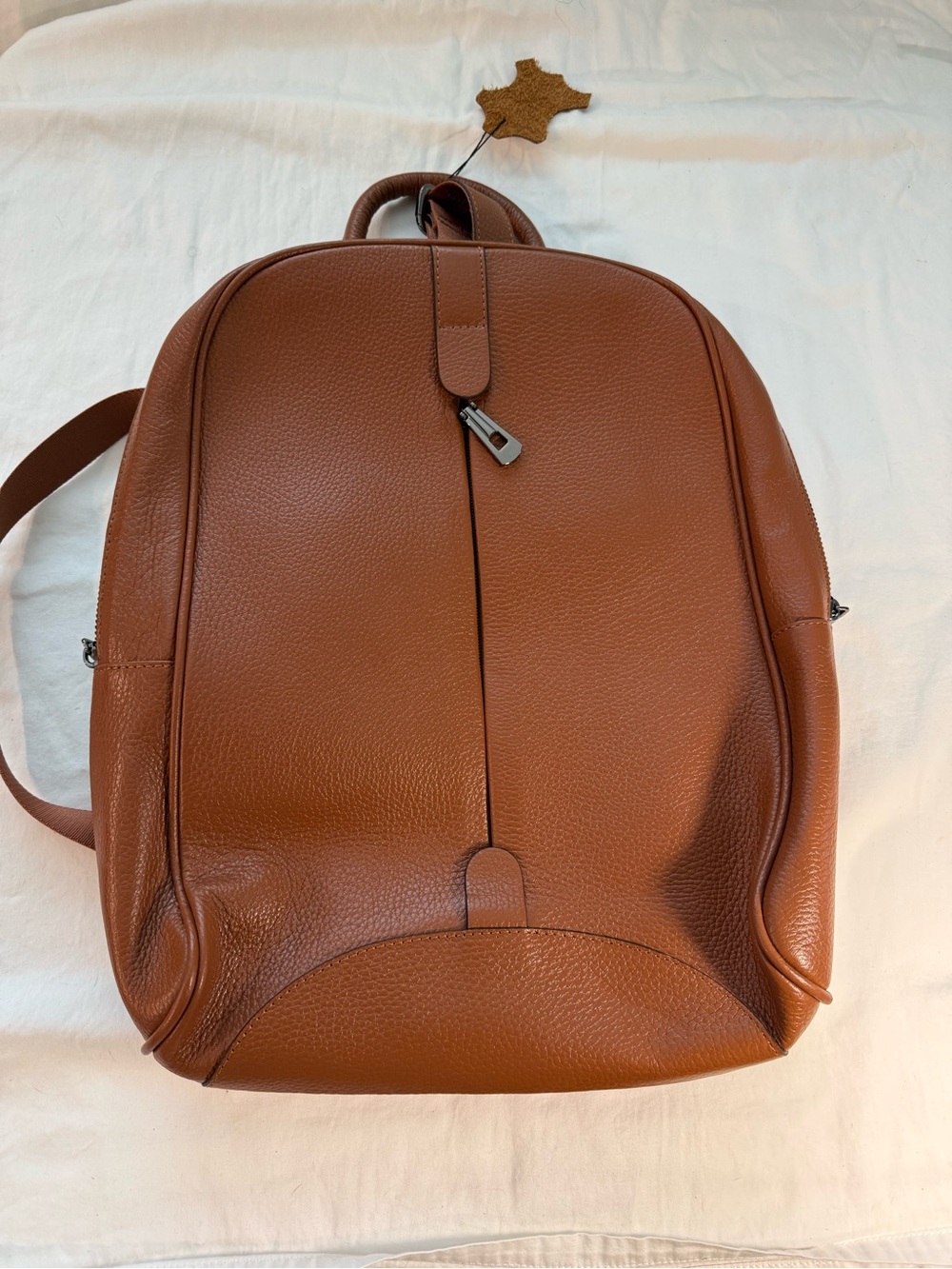 Leather Backpack in Brown - Classic Everyday Carry